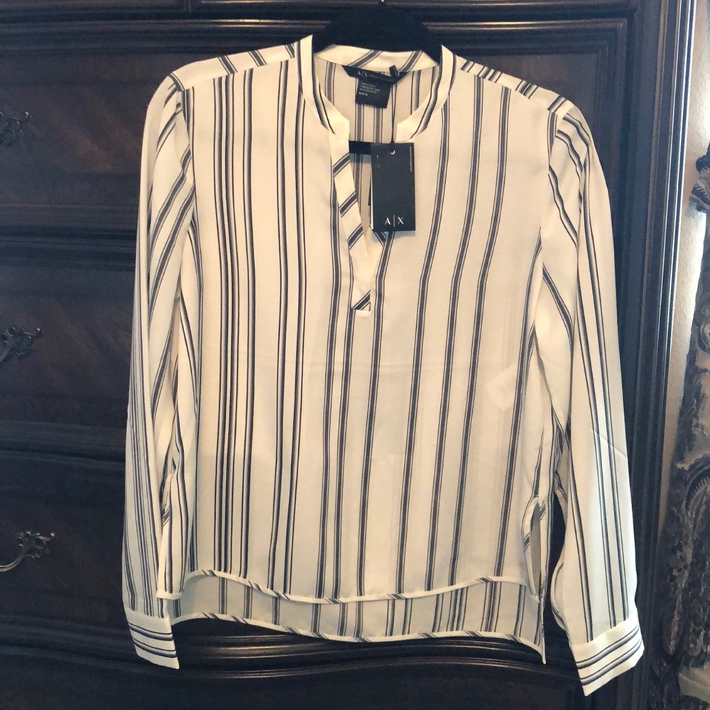 Armani Exchange Blouse Size Medium